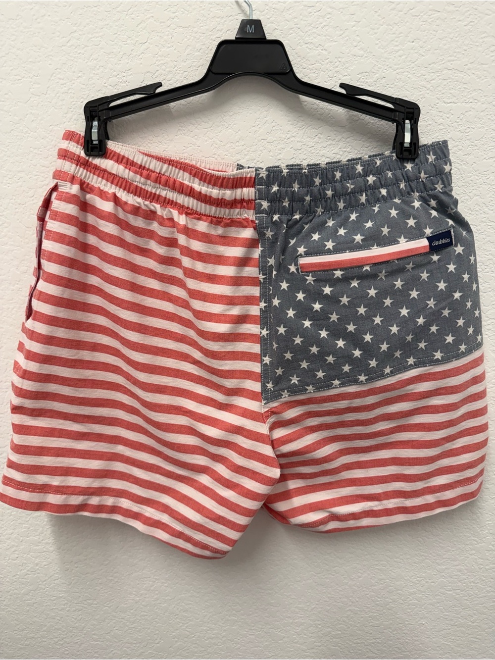 chubbies Red & Blue Stars Stripes Swim Trunks - Picture 4 of 8